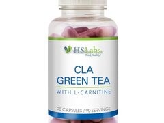 HS Labs CLA, Ceai Verde, L-Carnitina 90 Capsule